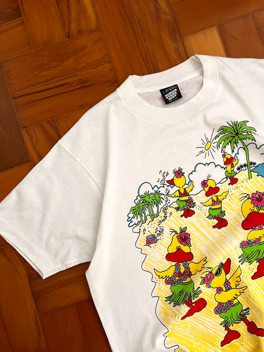 Polera Vintage "Happy Ducks"